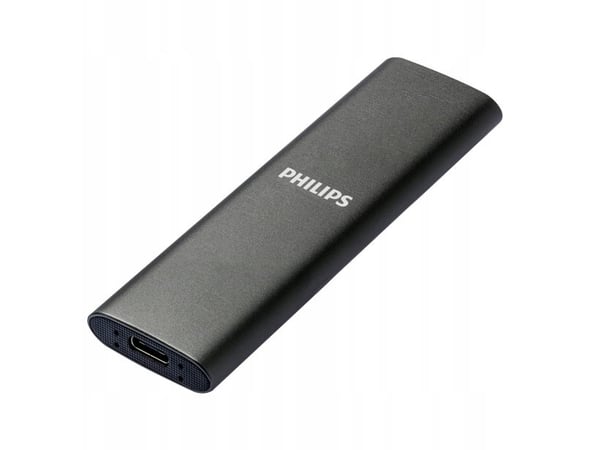 Philips Ultra Speed 500 GB ekstern SSD grå (FM50SS031P/00)