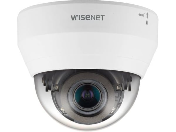 Hanwha Vision QND-6082R1 - Nettverksovervåkingskamera - kuppel - farge (Dag og natt) - 2 MP - 1920 x 1080 - 1080p - automatisk irisblender - motori...