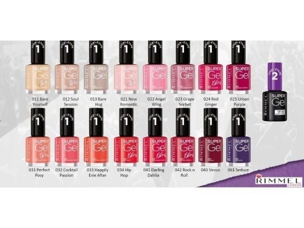 Rimmel London Super Gel by Kate 021 New Romantic 12 ml