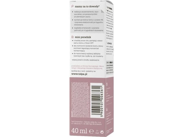 Tołpa Dermo Face Rosacal Strengthening Anti-Wrinkle Creme 40ml