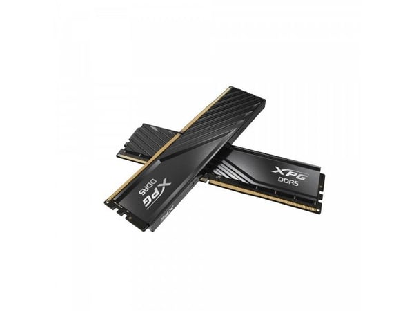 XPG LANCER BLADE - DDR5 - sett - 32 GB: 2 x 16 GB - DIMM 288-pin - 6000 MT/s / PC5-24000 - CL36 - 1.1 - 1.4 V - ikke-bufret - on-die ECC - svart