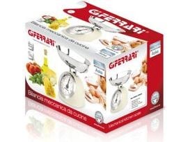 G3 Ferrari Aska, Mekaaninen keittiövaaka, 5 kg, Beige, Metalli, Pyöreä, kg, lb