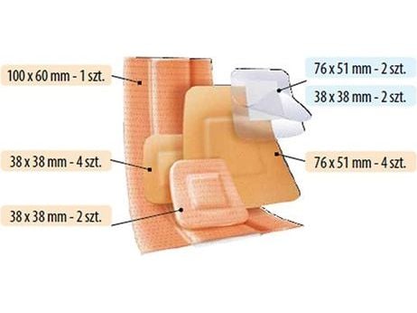 Viscoplast Sports patch Mix 15kpl.