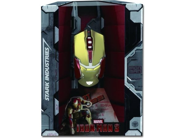 Mysz E-Blue Iron Man Armor (EMS610GOAA-EU)