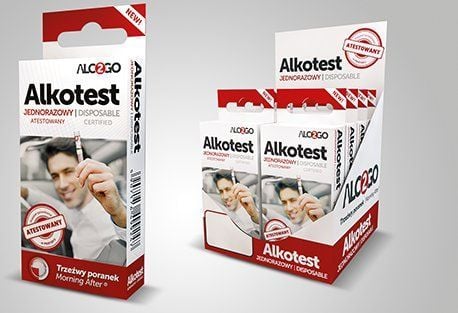 Alkomätare Alco2GO engångsalkoholtest