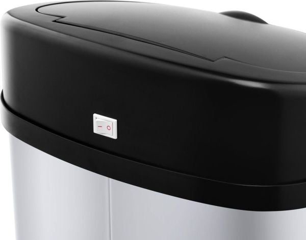 Lamart Sensor søppelbøtte uten berøring 42 L rustfritt stål (42001841)