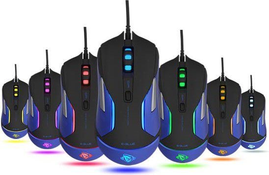 E-Blue E-Mėlyna Pelė E-Mėlyna Auroza Gaming V2 (EMS668BKAA-IU)