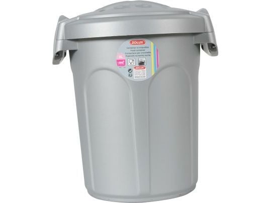 STEFANPLAST Food container Jerry 8 l 24x27x31 cm, gray color