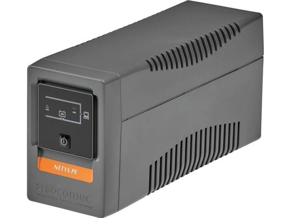 Socomec Netys PE 850 - UPS - AC 230 V - 480 watt - 850 VA - USB - utgangskontakter: 4