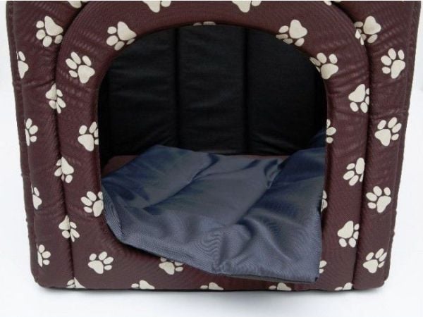 Hobbydog pute til hundebur - grafittgrå Cordura R3