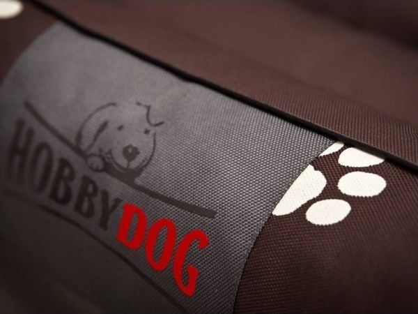 Hobbydog Liggeunderlag Prestige - brun med poter L