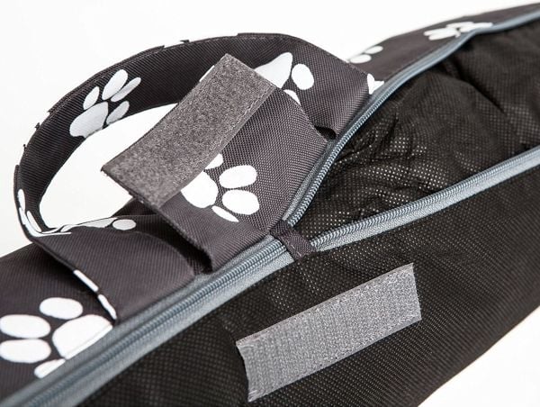 Hobbydog hundeseng Ponton Prestige - grå med poter XL