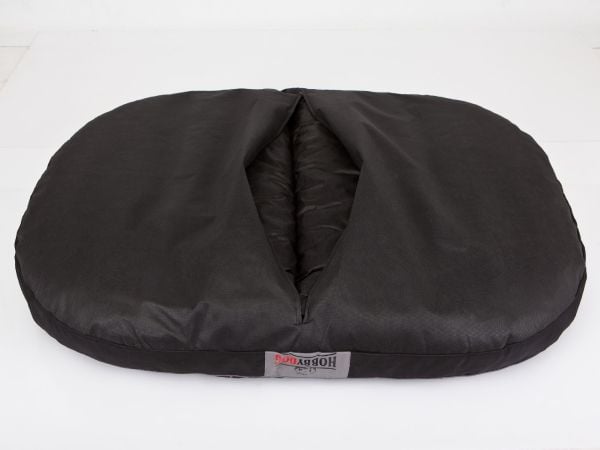 Hobbydog Oval Madrass - Mørkebrun XL