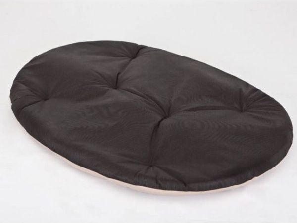 Hobbydog oval pute - mørk brun R2