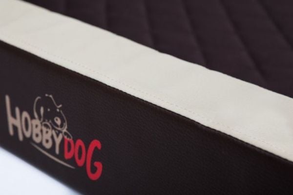 Hobbydog Deluxe liggeplass - beige/brun XXL