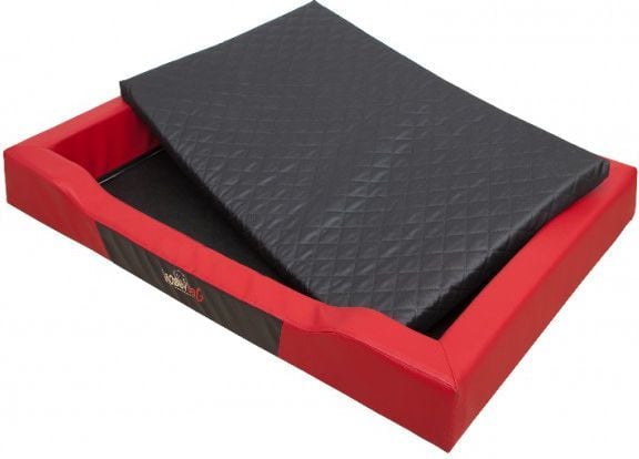 Hobbydog Deluxe Lair - Punainen-sort XL