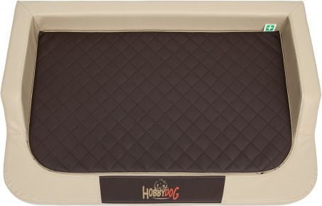 Hobbydog Leke-/hundeseng Medico Lux - Brun pute XXL