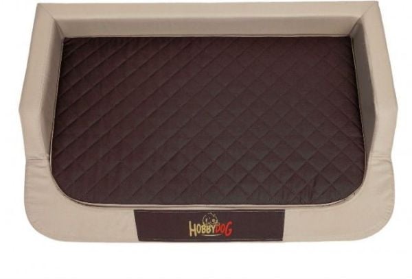 Hobbydog hundekurv Medico Standard - beige med brun pute XXL