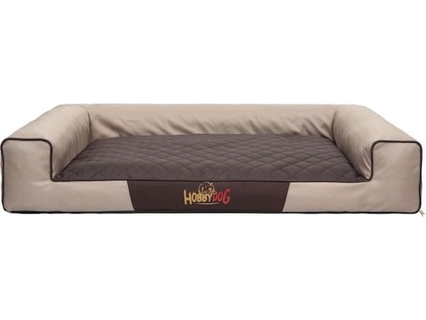 Hobbydog liggepute Victoria - XXL med brun pute