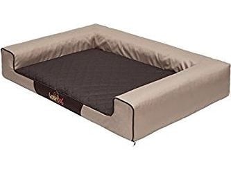 Hobbydog L (R1) Victoria hundeseng med brun pute