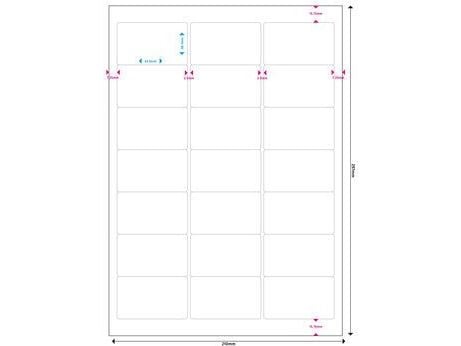 MediaRange - Matt - permanet adhesiv - matt hvit - 63.5 x 38.1 mm 1050 etikett(er) (50 ark x 21) flerbruks merkelapper