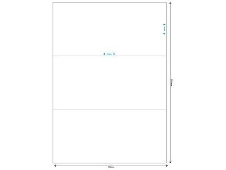 MediaRange MRINK142, Hvit, Permanent, 210 x 99, A4, Matte, Laser/Blekkskriver