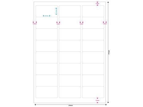 MediaRange MRINK150, Valkoinen, Kiinteä, 63,5 x 33,9, A4, Matta, Laser/Inkjet