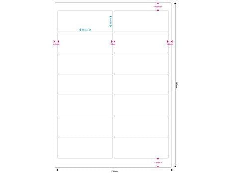 MediaRange - Matt - permanet adhesiv - matt hvit - 99.1 x 38.1 mm 700 etikett(er) (50 ark x 14) flerbruks merkelapper