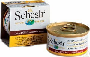 Schesir kattmat KOT 6x50g multipack kyckling med ris
