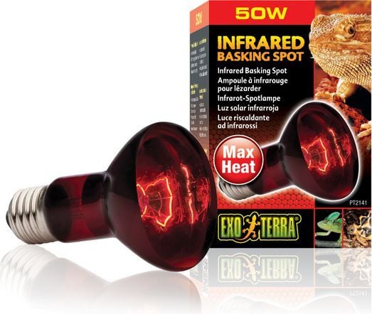 Hagen EXOTERRA infrarød spot 50W (ZAR. INFRARED SPOT)