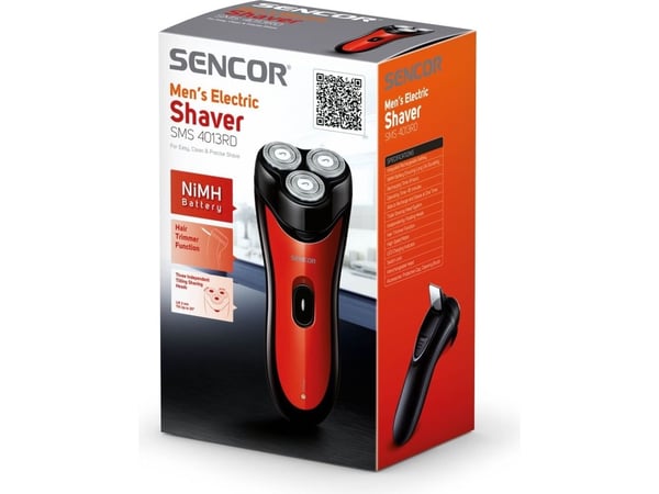 Sencor SMS 4013RD - Barbermaskin - trådløs - rød