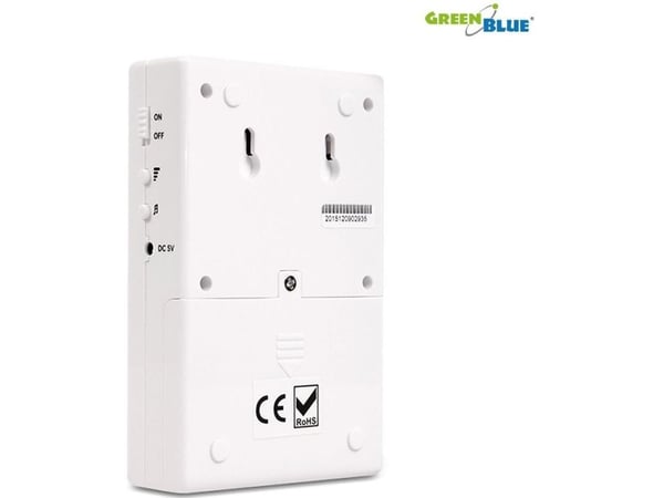 GreenBlue trådlös mini larmsignal/ingångssignal (GB3400)