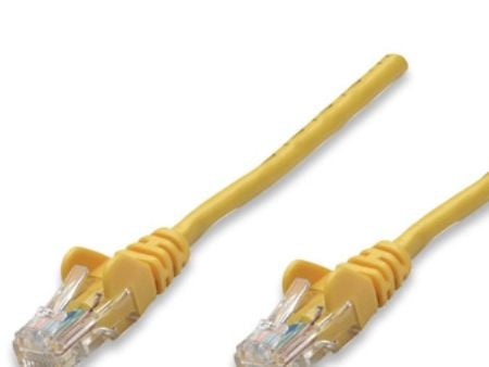 Intellinet Cat5e UTP, 2m, 2 m, Cat5e, U/UTP (UTP), RJ-45, RJ-45, Gult