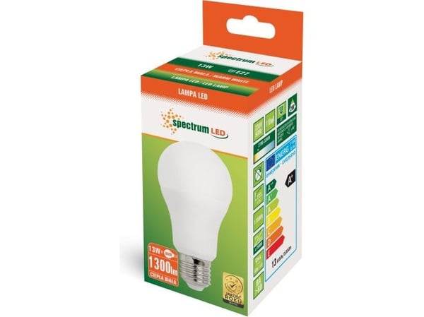 Spectrum LED GLS E-27 230V 13W ALU WW (WOJ13892)
