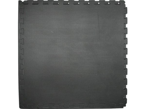 HMS beskyttelsesmåtte MP12 122 x 122 x 1,2 cm sort