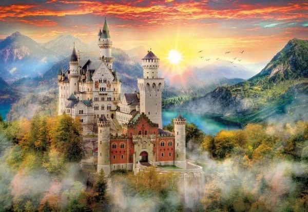 Clementoni Neuschwanstein, 2000 styck, Stad, 14 År