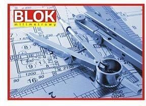 Interdruk millimeterblock A3 20 blad vit