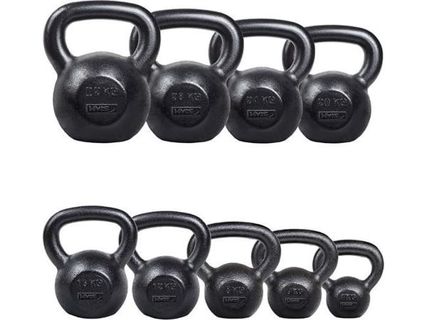 Kettlebell HMS KZG08 støpejern 8 kg