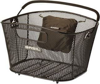 Basil regntrekk til sykkelkurv KEEP DRY RAINCOVER-M grå (BAS-50455)