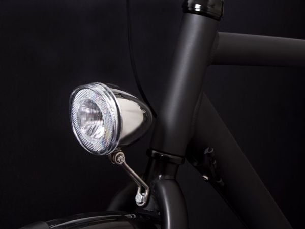 SPANNINGA frontlampe SWINGO XDO til dynamo svart (SNG-H070308)