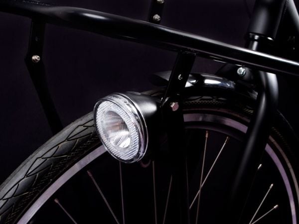 SPANNINGA frontlampe SWINGO XDO til dynamo svart (SNG-H070308)