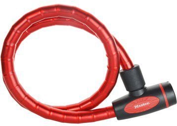 MASTER LOCK 8228EURDPRO, Kabellås, Blå, Grønn, Grå, Rød, Stål, Stål, Vinyl, Stål