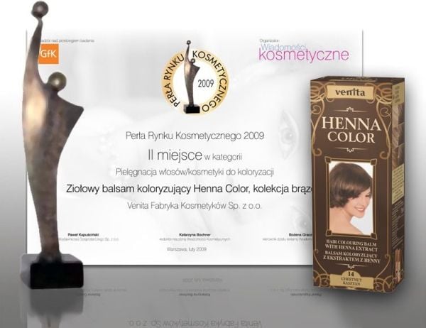 Venita Urtebalsam Henna Farge 114 Gyldenbrun 75ml