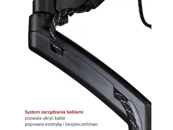 Art Desktop holder for 2 skjermer 13" - 27" L-13GD (RAMART L-13GD)