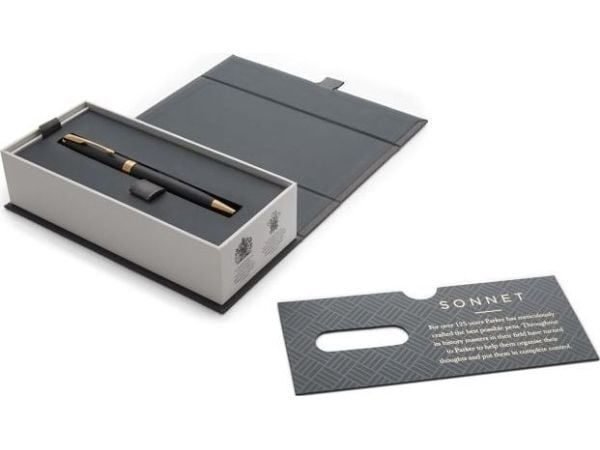 Parker 1931519, Klipsi, Musta, 1 kpl, Keskikokoinen