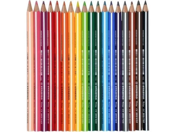 STABILO Trio, Flerfarget, 4,2 mm, 10 mm, 171 mm, 217 mm, 166 g
