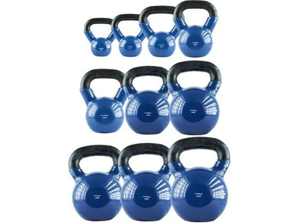 Kettlebell HMS KNV04 gummiert 4 kg