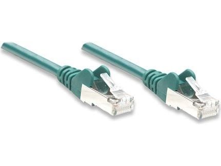 Intellinet 332552, 20 m, RJ-45, RJ-45, Grønn