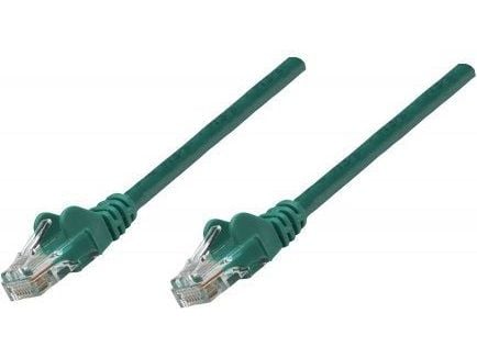 Intellinet Cat6, UTP, 0.25m, 0,25 m, Cat6, U/UTP (UTP), RJ-45, RJ-45, Grønn