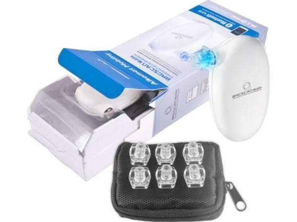 HI-TECH MEDICAL BACSCAN MOBILE, Alkalinsk, 1,5 V, 77 mm, 20 mm, 45 mm, 43 g